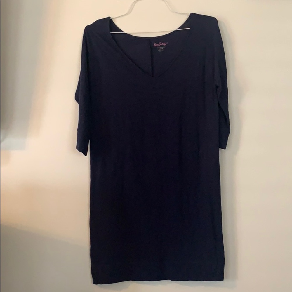 Lilly Pulitzer navy dress